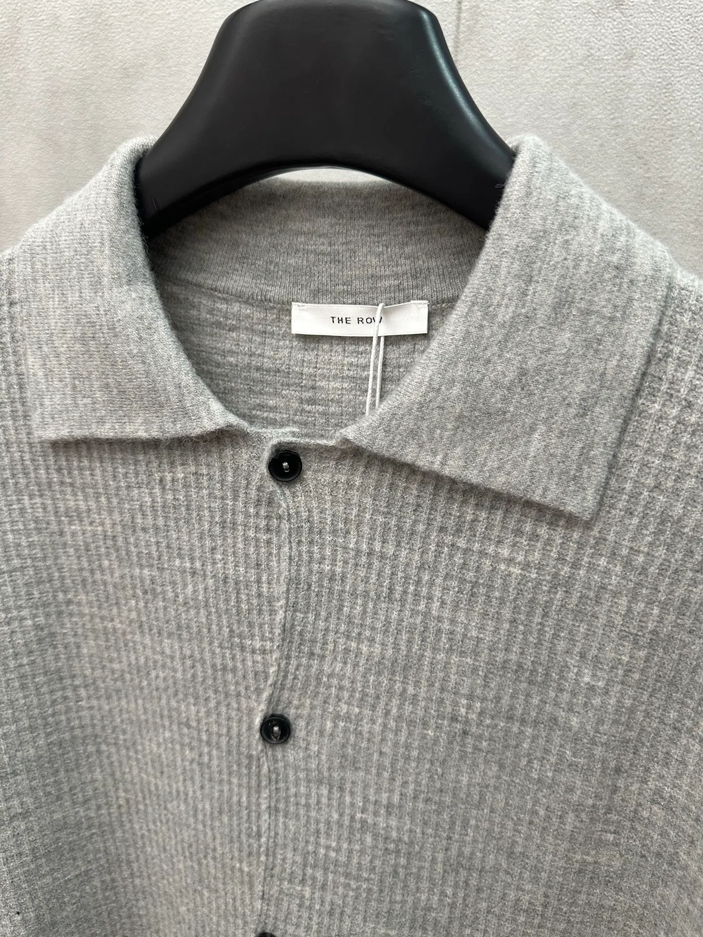 🅿️500 The Row waffle knit long sleeve high version for men and women Size: S M L